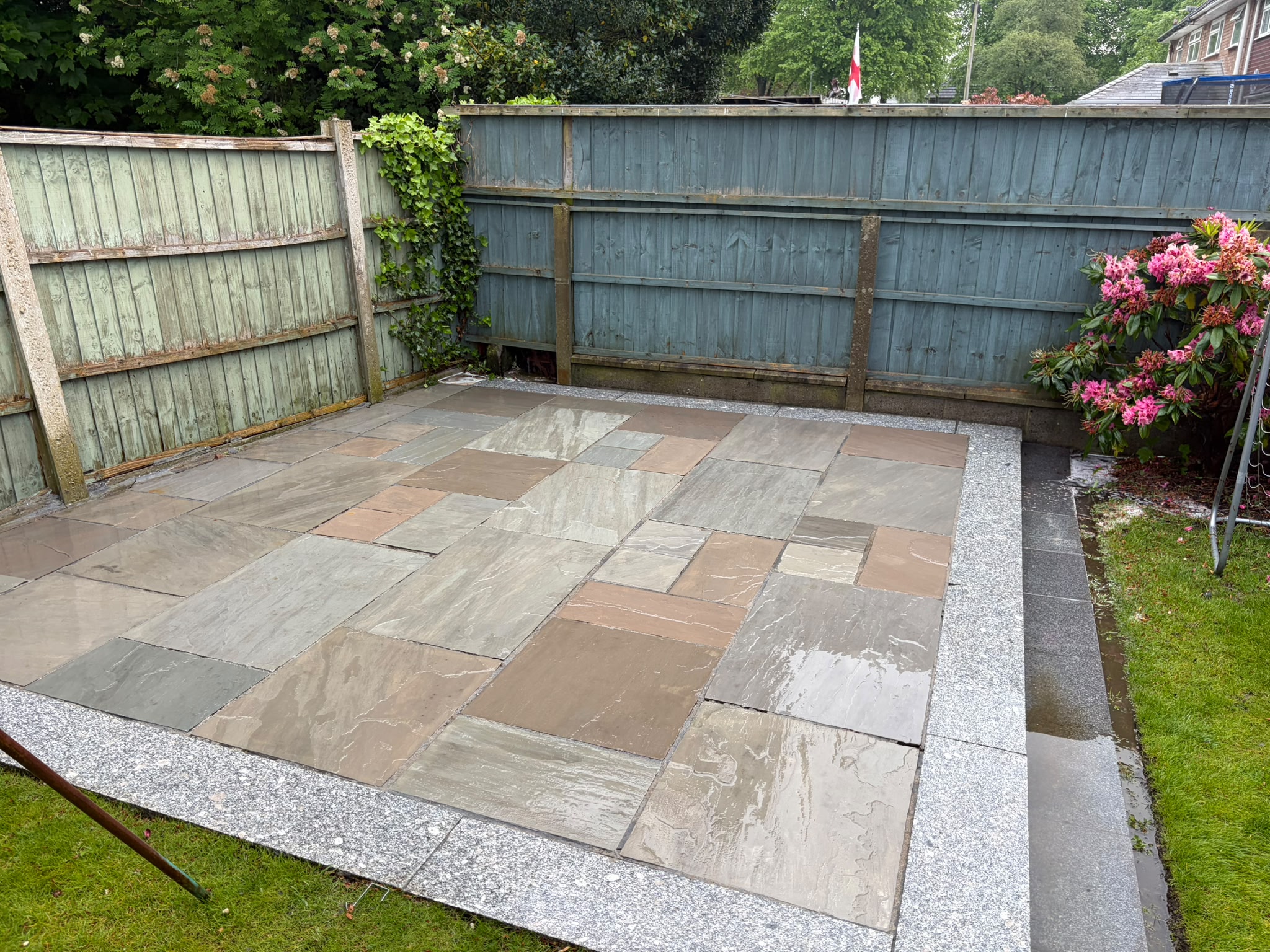 Jet washing a driveway in Liverpool