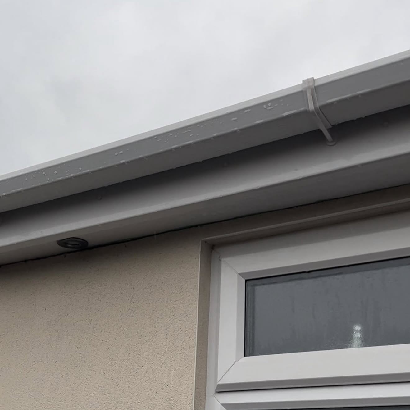 Clean gutters after clearing